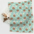thumbnail image 6 of Pofeuu Snail And Flower Print Puppy Blanket,Dog Blankets,Pet Blanket Cozy Cat Blankets for Indoor Cats, Fuzzy Pet Blanket for Kitten Doggy Dog Blankets-Medium, 6 of 8