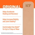 thumbnail image 6 of KT Tape Original Cotton Kinesiology Tape, Beige, 20 Precut Strips, 6 of 17