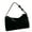 Black, variant on Elegant Suedes Crossbody Bag Comfort Wear Resistant Finish Modern Styles Fall Winter 2025 Shoulder Bag