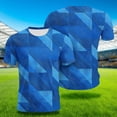 thumbnail image 3 of HADST Unisex Printed Short-Sleeve Sports T-Shirts, Round-Neck Breathable Quick-Dry Training Tops, 3 of 5
