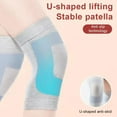 thumbnail image 4 of Summer Thin Knee Pads Anti Slip Silk Knee Wrap Breathable Warm, 4 of 8