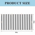 thumbnail image 3 of Black Striped Fluorescent Light Covers, Black White Stripes Farmhouse Magnetic Light Covers for Ceiling Lights, Fluorescent Ceiling Shade Filters for Classroom Bedroom Office 4x2Ft x 4PCS, 3 of 8
