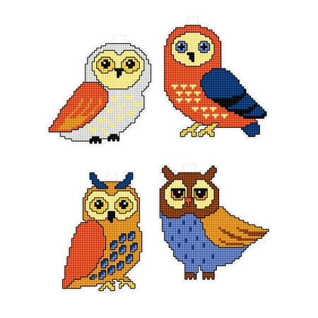 UPC: 4779055670204 | Owls 110CS Counted Cross-Stitch Kit