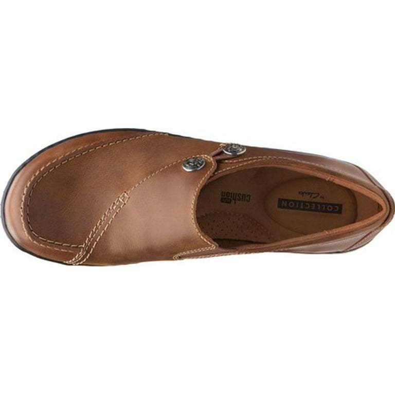 Clarks ashland lane tan oily sales
