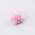 thumbnail image 4 of Cat Plush Ball Interactive Faux Feather Cat Play Ball Kitten Ball Toy with Bell, 4 of 10