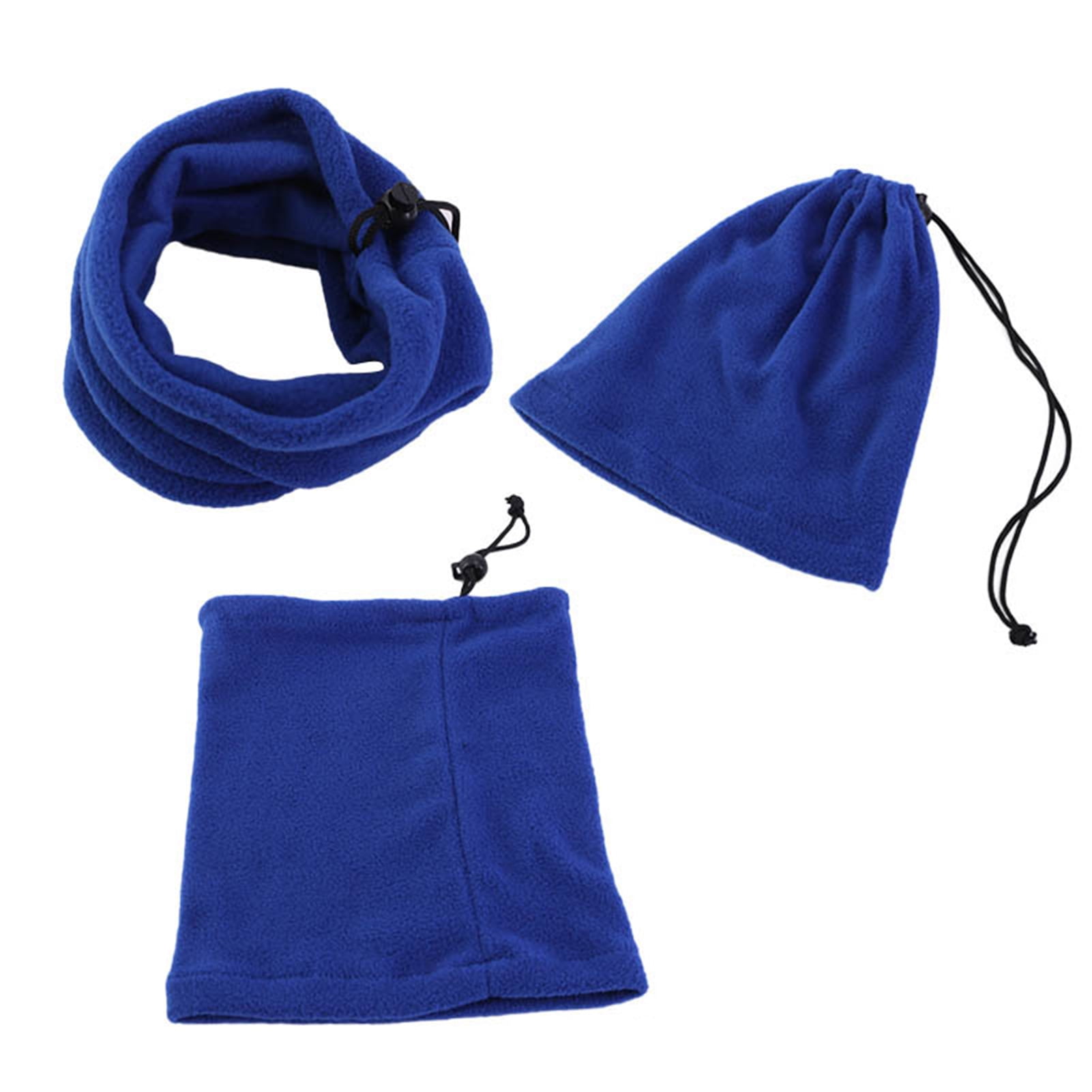2Pcs Winter Neck Warmer Gaiter Ski Tube Scarf Cold Weather Face Cover for Boys Girls,Pink