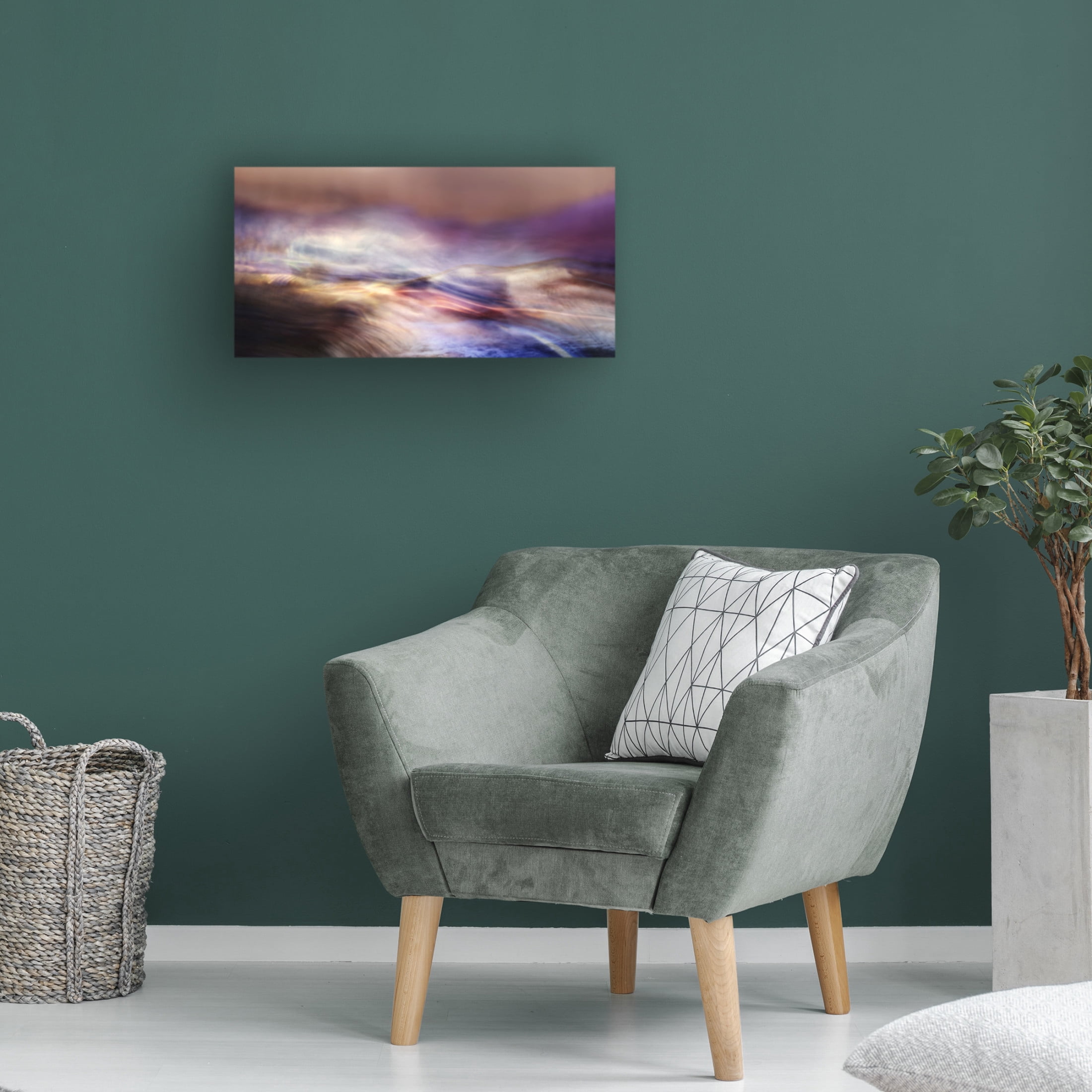 Canvas Wall Art - Heidi Westum 'Wild River' Wall Art for Living Room, Bedroom, or Office Décor by Trademark Fine Art - 19 x 10 Inches