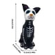 thumbnail image 3 of Estatua de perro Día de los muertos Figura de resina | Adorno de perro esqueleto de Halloween | Acento decorativo para el hogar para mesa, escritorio, estantería, mueble de TV | Manualidades, 3 of 4