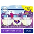 thumbnail image 4 of Febreze PLUG Air Freshener Gain Moonlight Breeze, 3 Pack 0.87 fl oz Oil Refill 3 ct - 5 Pack, 4 of 5