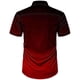 thumbnail image 5 of Blusa y camisa de manga corta con cuello vuelto para hombre, estilo casual, con personalidad, para fiestas de baile, color liso, con solapa y botones, a la moda, blusa de manga corta para hombre, 5 of 8