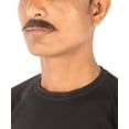 thumbnail image 4 of HPO Men's Human Brown Facial Hair Mustache | Multiple Color Options, 4 of 15