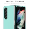 thumbnail image 5 of ELEHOLD Matte Case for Samsung Galaxy Z Fold 4,Anti-Scratch Ultra Slim Lightweight Case Shockproof Protective Cover for Samsung Z Fold 4(2022), Skyblue, 5 of 7