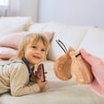 thumbnail image 1 of ETHZZLE Roulettes pour Enfants Éducation Musicale avec Design Traditionnel Classes de Musique 1 Paire, 1 of 5