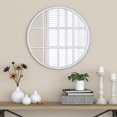 thumbnail image 4 of A&E Bath and Shower Shapoval Silver Window Mirror, 4 of 4