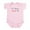 Petal Pink, variant on - My Meme Loves Me Infant Bodysuit - Baby Light Bodysuit, Size Newborn - 24 Months