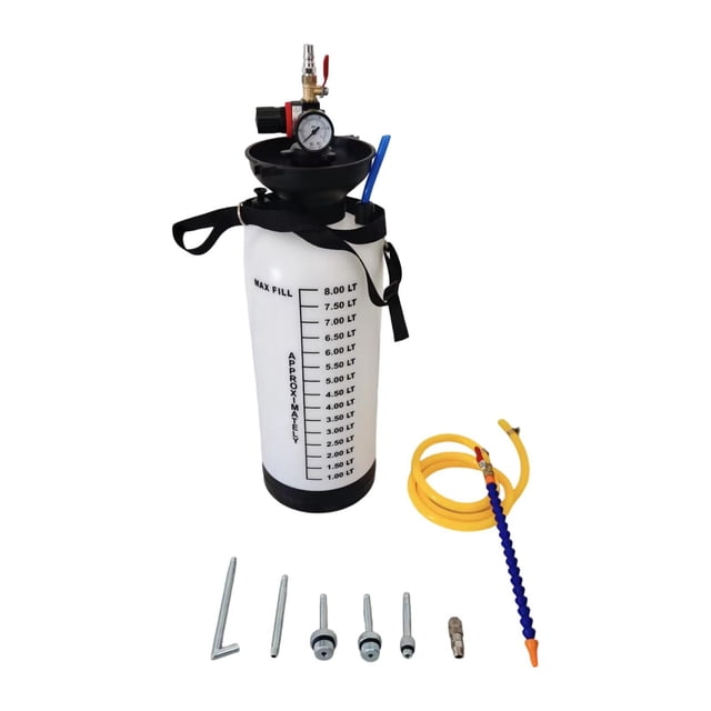 Colaxi Pompe à Fluide à Transmission Pneumatique Résistante à l'Usure Durabilité Haut de Gamme Portable Haute Performance Professionnelle Remplisseur d'Huile pour Boîte de Vitesses 8 L