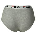 thumbnail image 2 of Fila Women Panties Cotton Grey Xl, 2 of 2