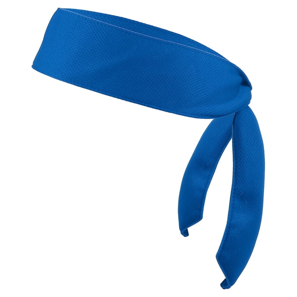 Uxcell Cintas para la cabeza diadema ninja karate diadema ajustable para deportes color azul profundo