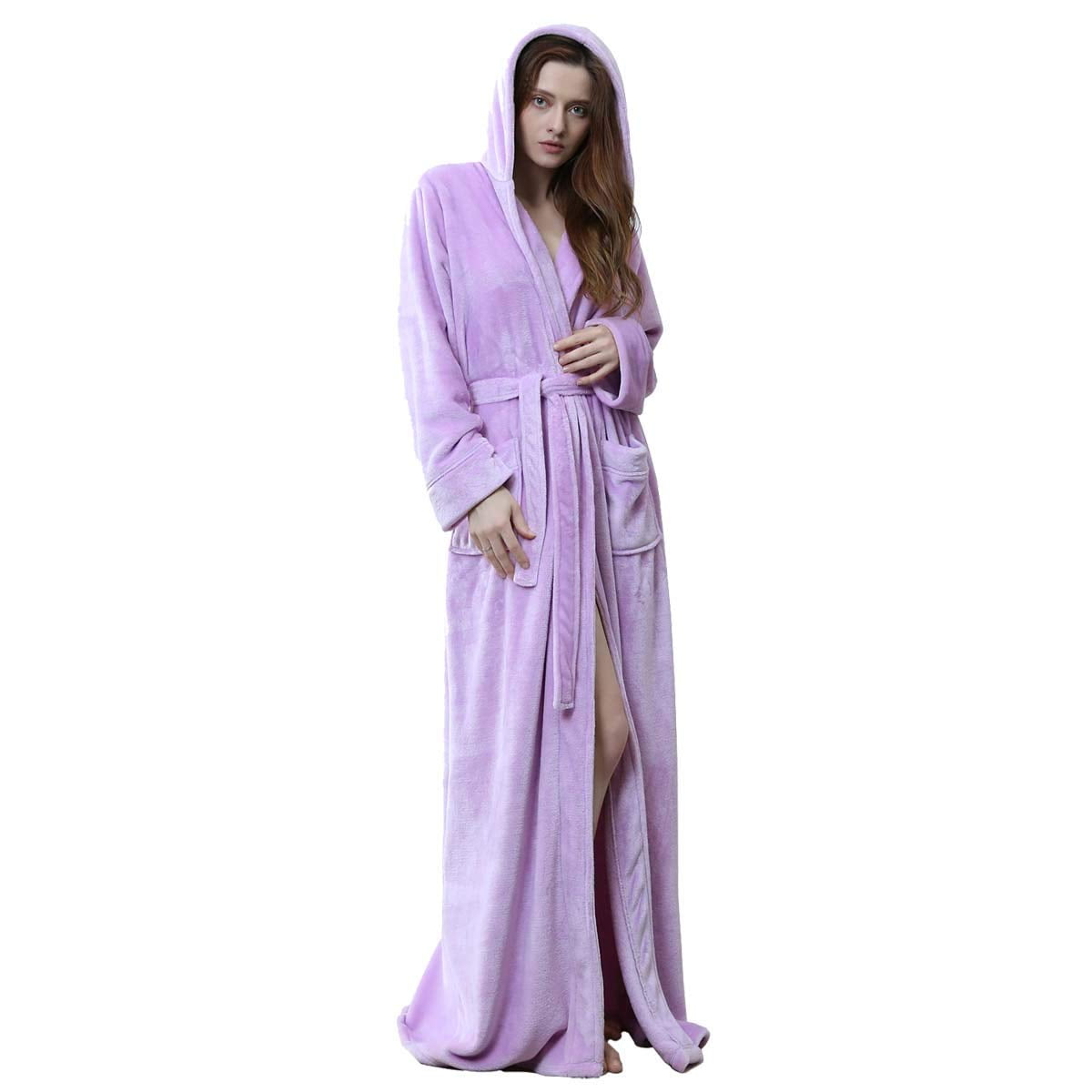 women's wool bathrobe