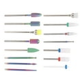 thumbnail image 4 of Punta de lijadora de uñas, juego de brocas para decoración de uñas profesional de 15 piezas, brocas para máquina de manicura de alta capacidad, 4 of 8