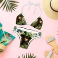 thumbnail image 6 of Saint Patrick's Day Women's Bikini Set with Detachable Sponge, Adjustable Strap | 2-Pack, Beachwear, Poolside, Swimsuit., 6 of 6