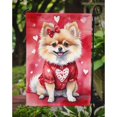 thumbnail image 3 of Pomeranian My Valentine Garden Flag 11.25 in x 15.5 in, 3 of 5
