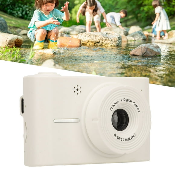 Cámara Digital de Apuntar y Disparar de 40 MP, Cármarae Digital Compacta HD de 1080p Con Zoom de 8x, Pantalla IPS Antivibracia, Cámara Pequeña Pequeña para adolescentes,