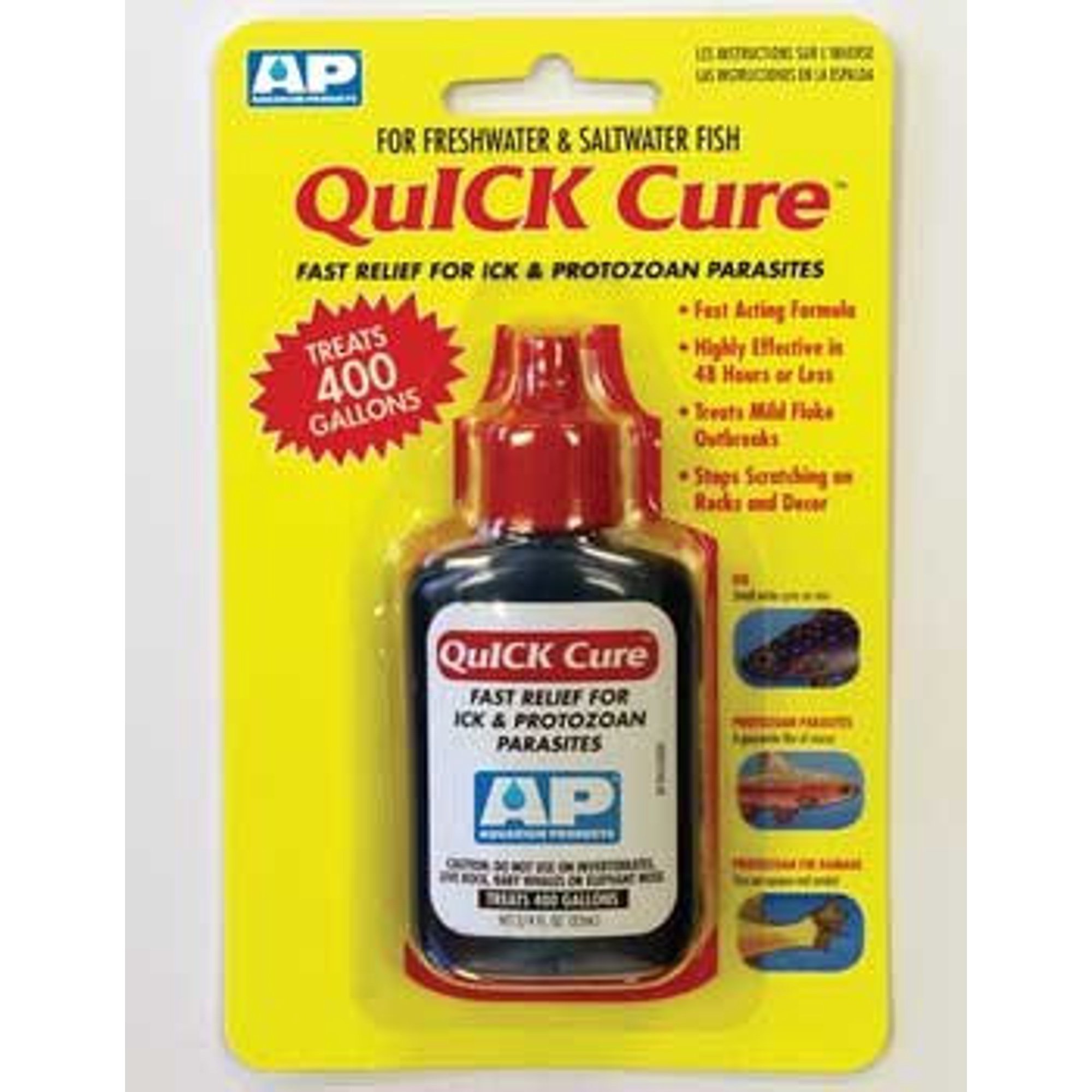Aquarium Products Fast Relief For Ick & Protozoan Parasites, .75 fl oz