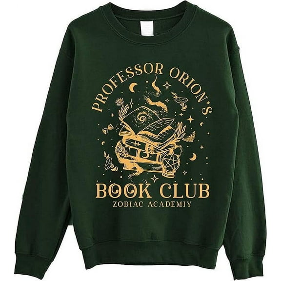 Professor Orion's Book Club Zodiac Academy Sweatshirt - Lance Orion Smut Books Sweater