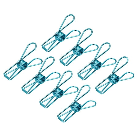 

Uxcell Tablecloth Clips 70mm Carbon Steel Clamps for Fix Table Cloth Blue 14 Pcs
