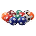 thumbnail image 4 of Splihome 12Pcs Colorful Foosball Table Soccer Balls Mini Table Football Plastic 32Mm, 4 of 10