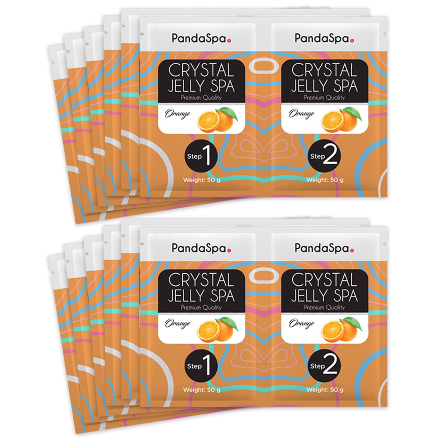 Pandaspa Crystal Jelly for Pedicure Spa Foot Bath Soak and exfoliate