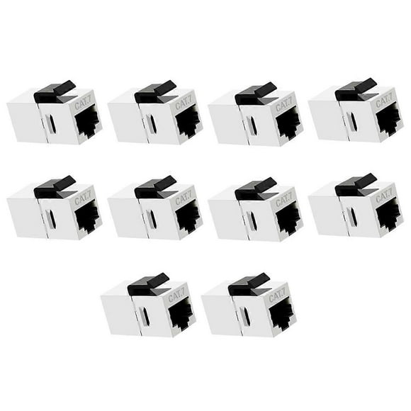 RJ45 Cat7 Shielded inline Coupler Cat 7 Female to Female for Keystone