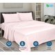 thumbnail image 4 of ROYALE LINENS Juego de s&aacute;banas de sat&eacute;n de 400 hilos, 100 % algod&oacute;n cultivado en Estados Unidos, 1 s&aacute;bana bajera, 1 s&aacute;bana encimera, 1 funda de a, 4 of 9