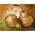 thumbnail image 2 of Loreth, Lanie 24x20 White Modern Wood Framed Museum Art Print Titled - Pear Study II, 2 of 4