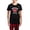 With Red Plaid Pant, variant on CafePress - World's Sexiest Wife Women's Dark Pajamas - Women's Short Sleeve Print T-Shirt and Pants Dark Cotton Pajama Set
