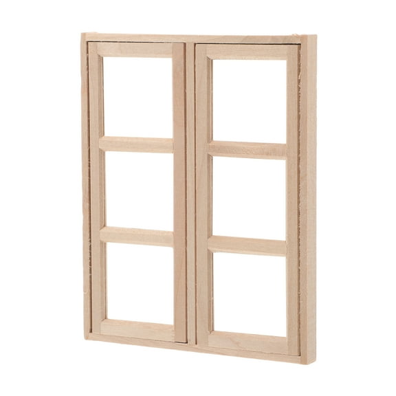 Realistic Window Bedding Toy for Dollhouse Door and Miniature Model Accessories, Perfect for Dollhouse Decoration and Crafting