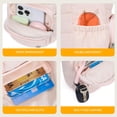 thumbnail image 4 of Bolso portabotellas Telena RFID bandolera rosa, 4 of 8