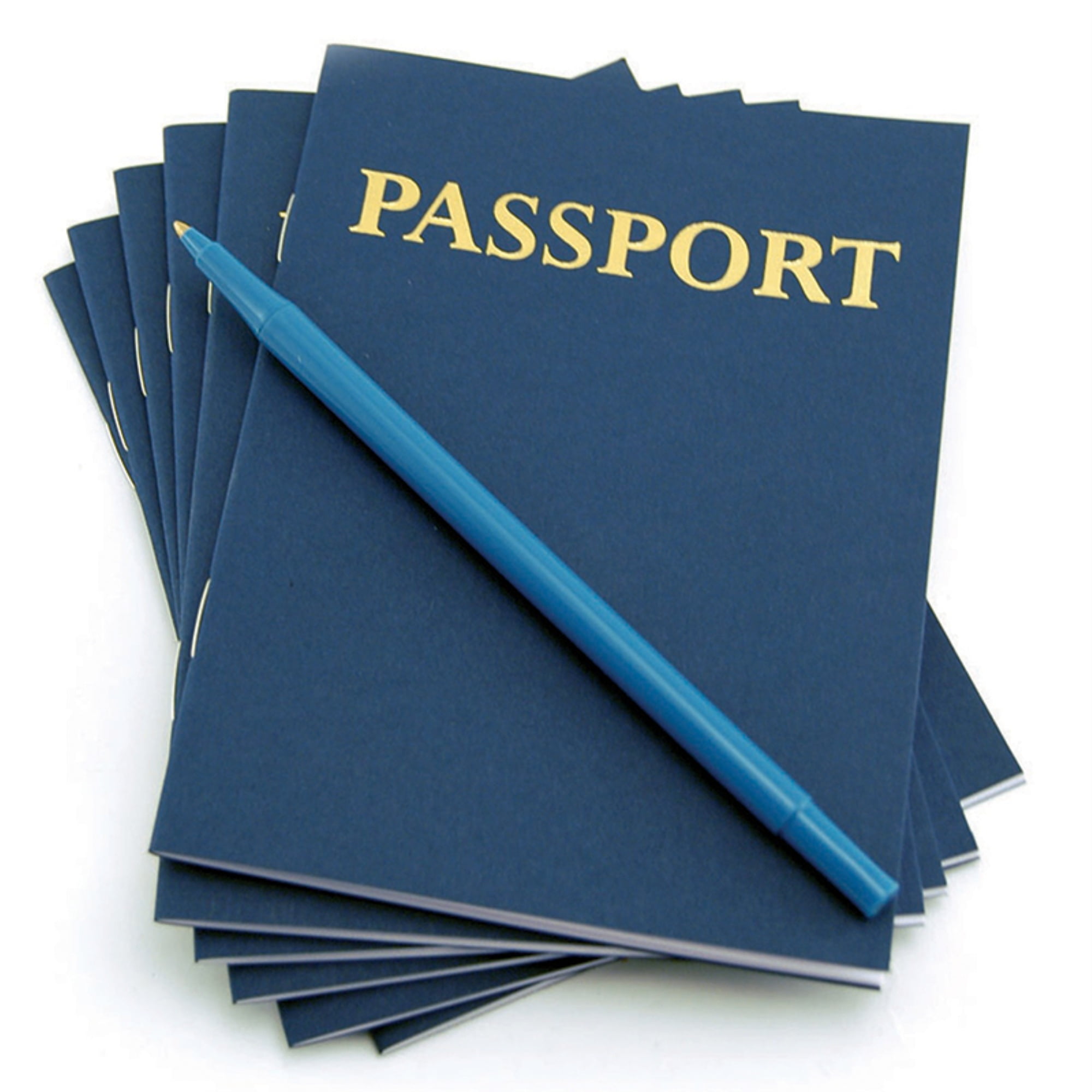 Hygloss, HYX32610, Kids Craft Blank Passport Books, 24 / Pack