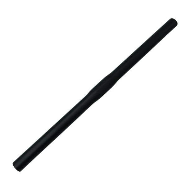 Manillar de bicicleta de montaña, barra plana, barra elevadora, alto rendimiento, profesional, reemplazo Negro mate 41cm