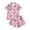 Light Purple&03#1230Y, variant on Garbnen Valentines Women's 2 Piece Pajama Sets Love Heart Graphic Short-Sleeve Button Shirt and Shorts Women's Loungewear Set