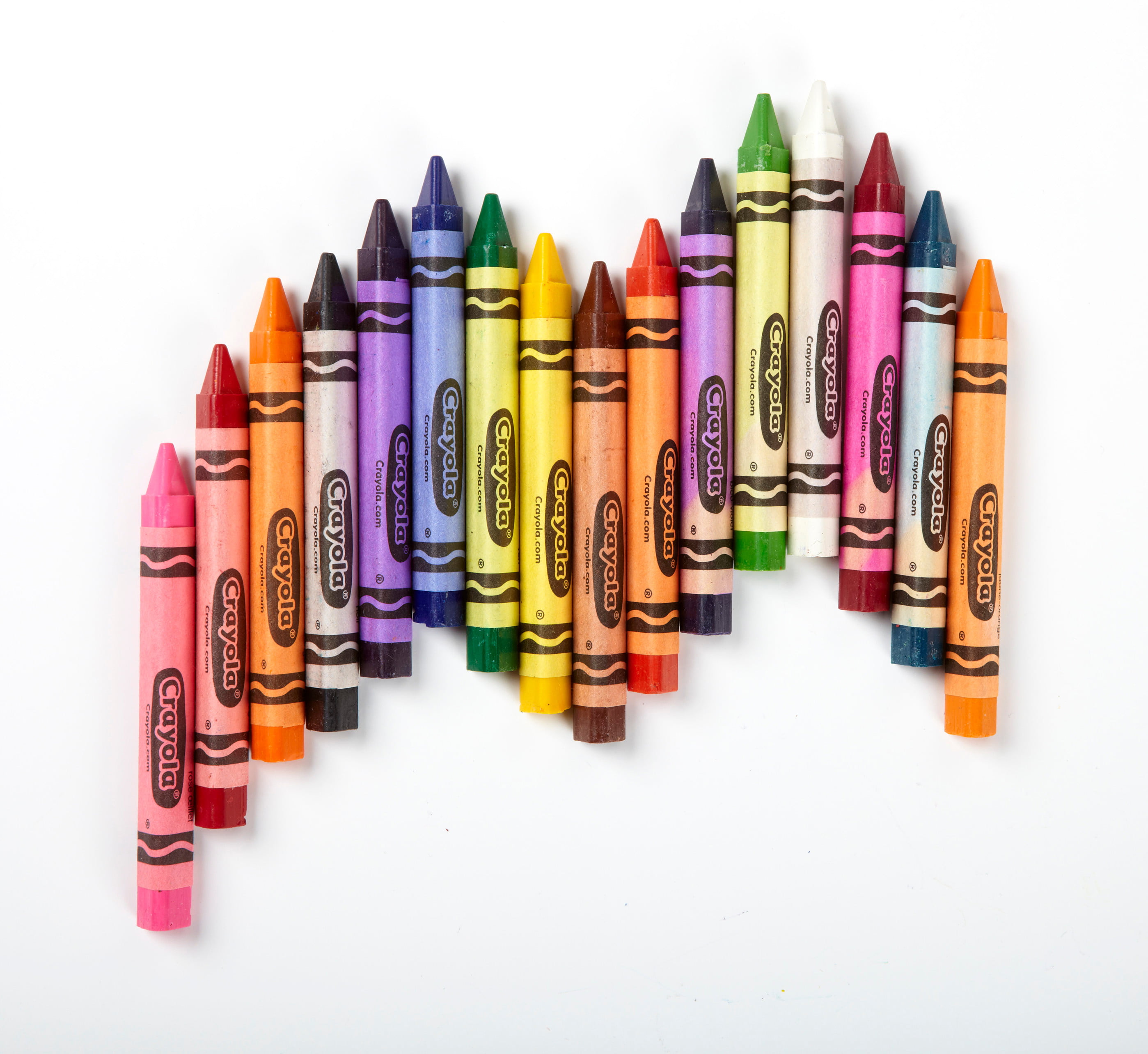 Crayola Triangular Crayons 16-Color Set 