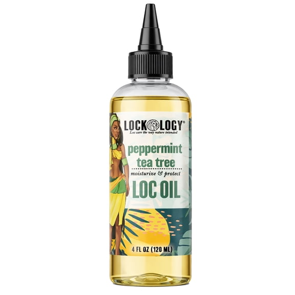 Loc Oil for Dreadlocks; Peppermint Tea Tree Loc Moisturizing Oil Spray by Lockology
