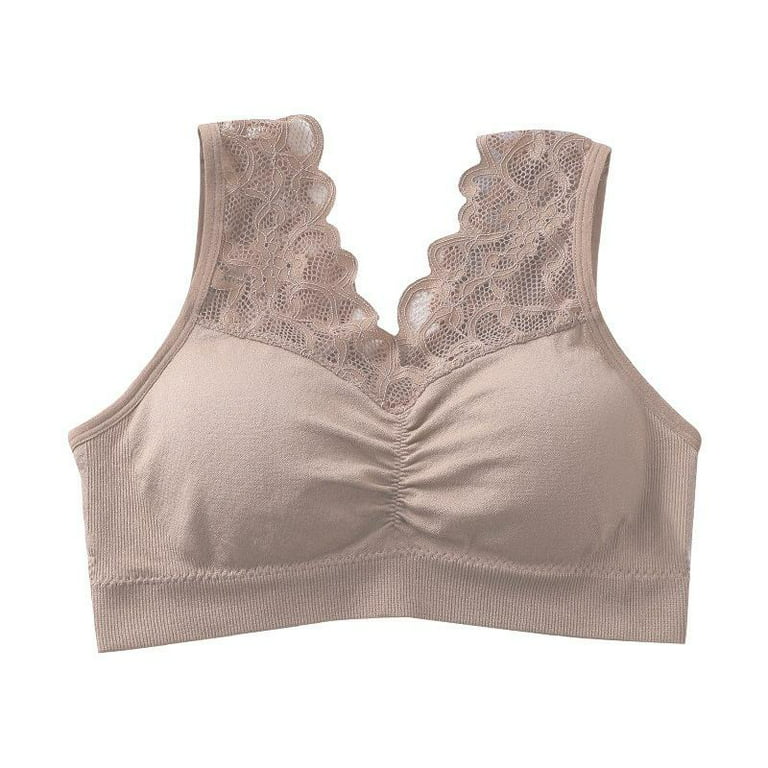 Factory Price! Deep V Neck Lace Bras For Women Brassiere Push Up