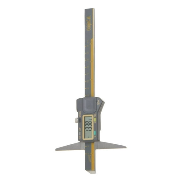 iGaging IP54 Absolute Origin 0-6" Digital Electronic Depth Caliper - IP54 Protection/w Fraction Reading