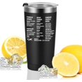 thumbnail image 3 of 1962 60th Birthday Gift for Women and Men - 60th Gifts for Parents - 60th Class Reunion - Mom Dad Wife Husband Grandpa Grandma Present - 20oz Tumbler Cup（black）, 3 of 5