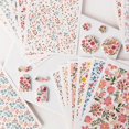 thumbnail image 4 of Floral Clay Transfer Paper Flower Leaves Transfer Paper for Clay Jewelry Making, Water Soluble Clay Transfer Paper, 4 of 4