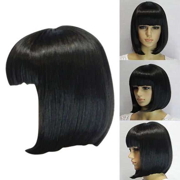 Light Brown Dark Brown Wig Black - Wigs for Women Human Hair Brazilian Women'S Wig Black Fiber High Temperature African False Head Cover Human Hair Wig Glueless Lace Front Human St Makeup Organizers