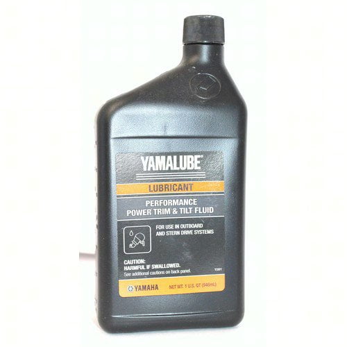 Yamaha Outboard Oem Power Trim Tilt Fluid Oil Acc Pwrtr Mf 32 Quart 32oz Qt Walmart Com