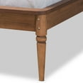 thumbnail image 3 of Baxton Studio Tallis Classic and Traditional Walnut Brown Finished Wood King Size Bed Frame, 3 of 8